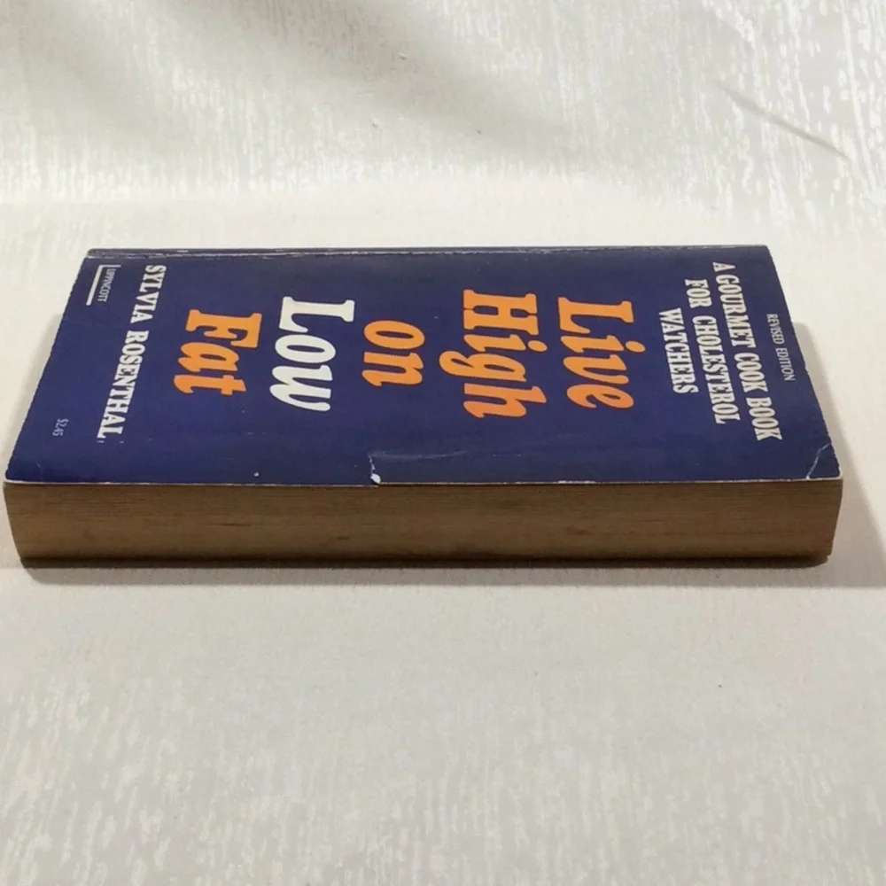 Vintage Live High on Low Fat by Sylvia Rosenthal